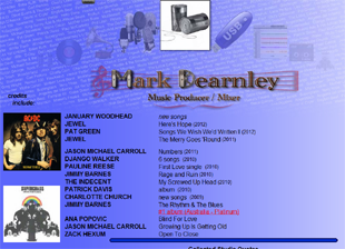 Mark Dearnley web page